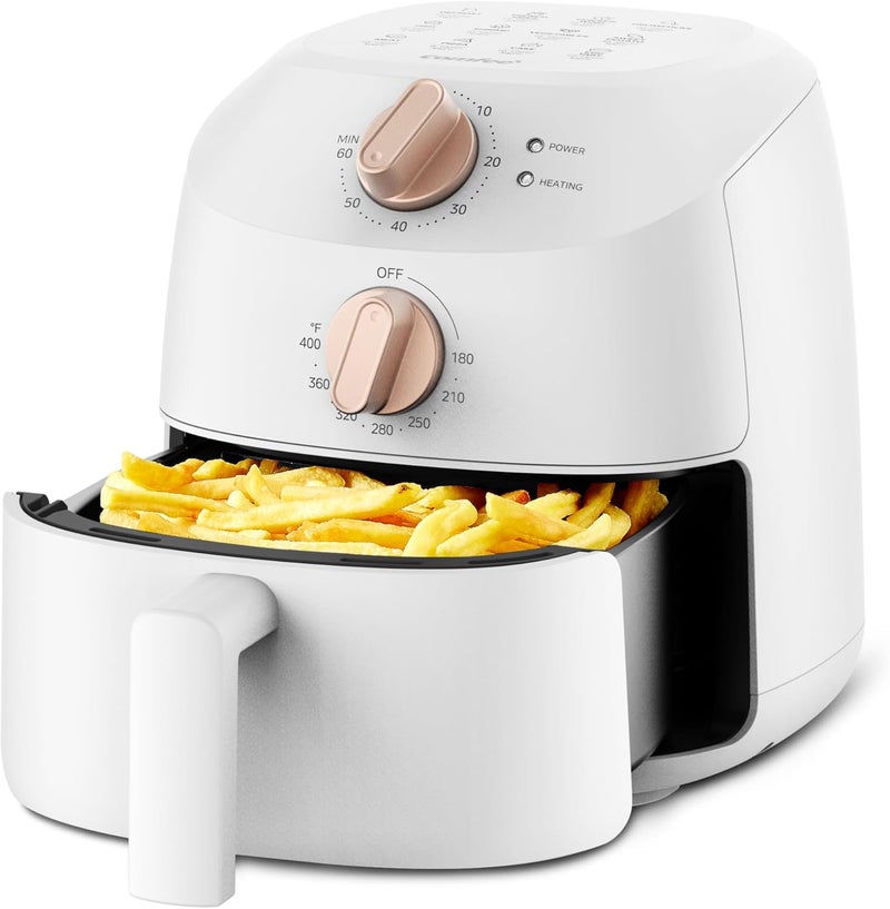 Comfee' ' Compact 2.1 Quart Air Fryer with 12 Menu Options, Adjustable Timer & Temperature Control 180-400 degrees F, Dishwasher-Safe Nonstick Fry Basket - Image 1